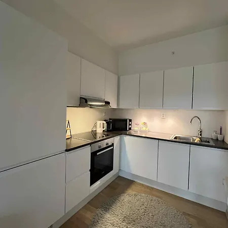 Daire With A Double Bed And Sofa Bed Free Parking Trondheim